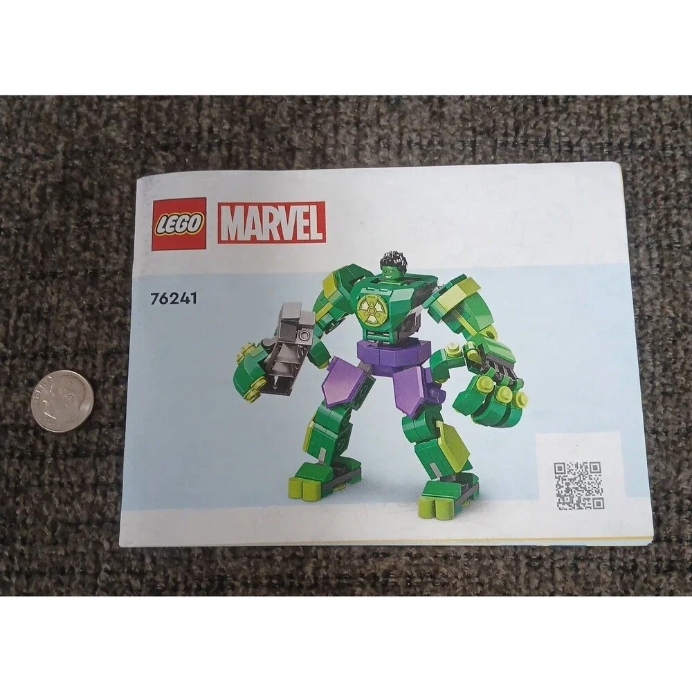 Lego Instructions Manual 76241 The Incredible Hulk Marvel Comics Avengers Hero